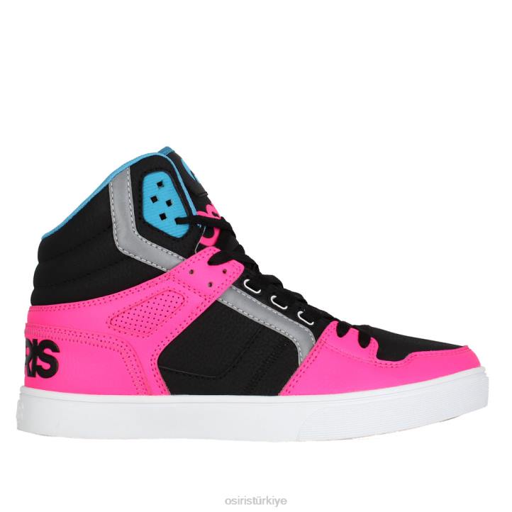 ayakkabı Z2HJ23 siyah/pembe/mavi klon Osiris üniseks